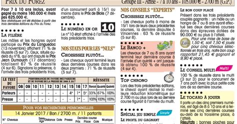 stato quinté du jour.